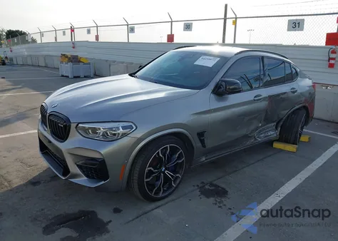 2021 BMW X4 M z USA, uszkodzony, nr VIN 5YMUJ0C04M9D00744